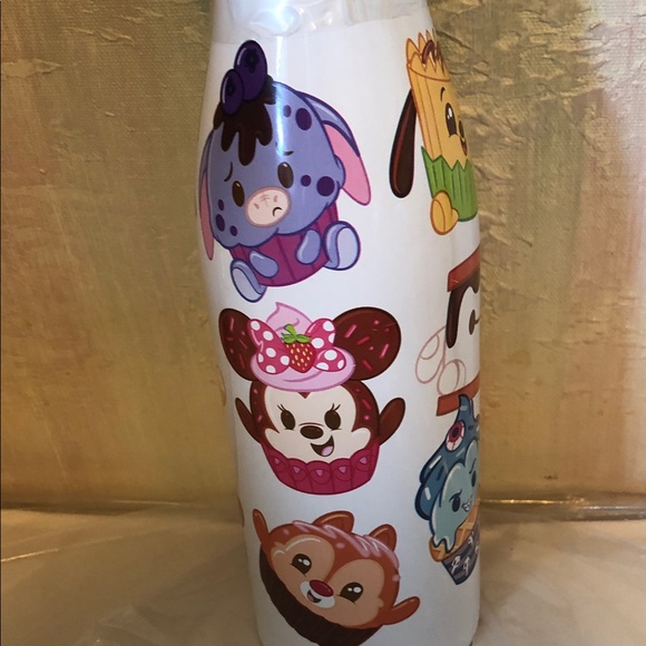 Disney Munchling Water Bottle & Cinnamon Mickey Topper NWOT - Picture 7 of 14